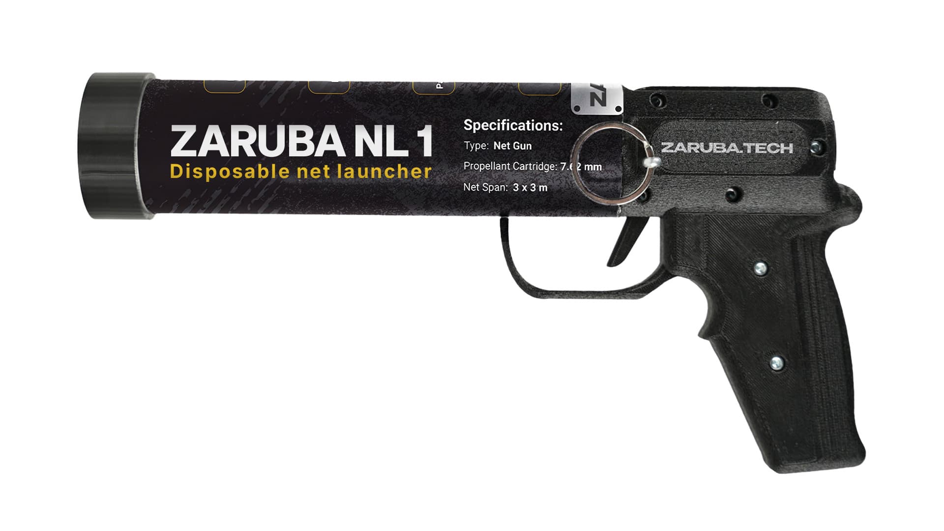 Zaruba NL- Net Launcher for Counter-UAV Capture & Drone Interception gallery 1