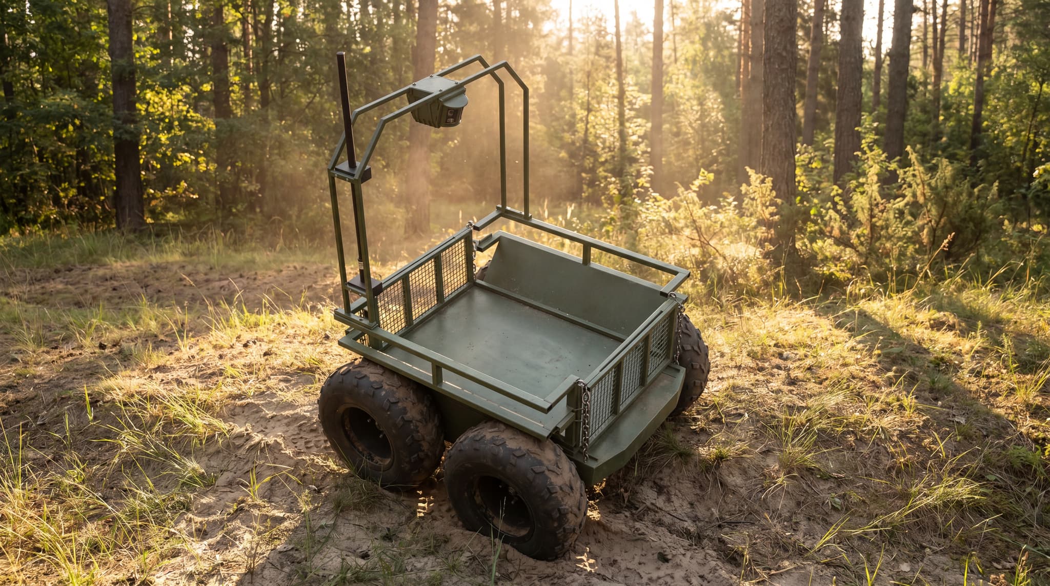 Zaruba UGV Ground Robotic Complex for Tactical Support & Remote Operations gallery 1