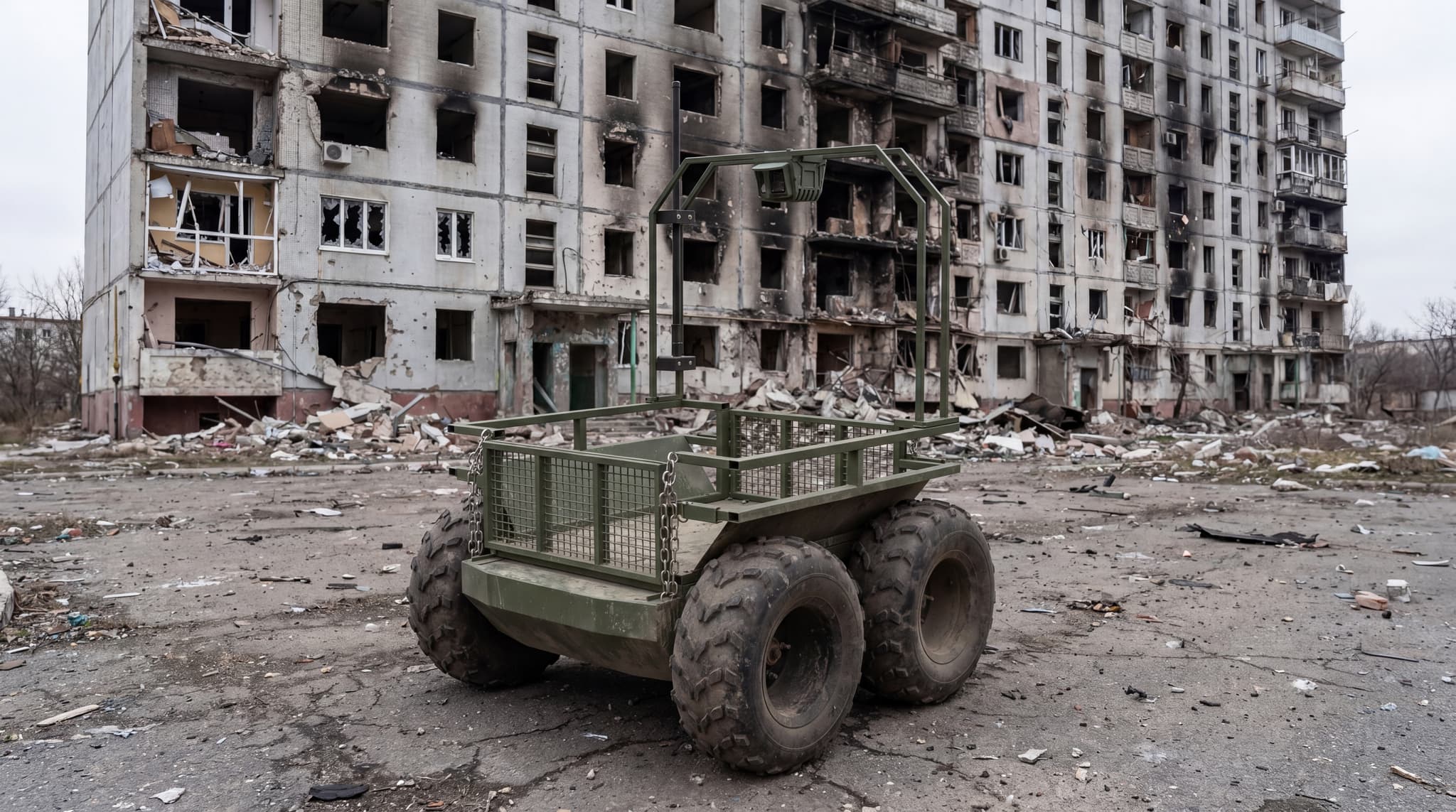 Zaruba UGV Ground Robotic Complex for Tactical Support & Remote Operations gallery 4
