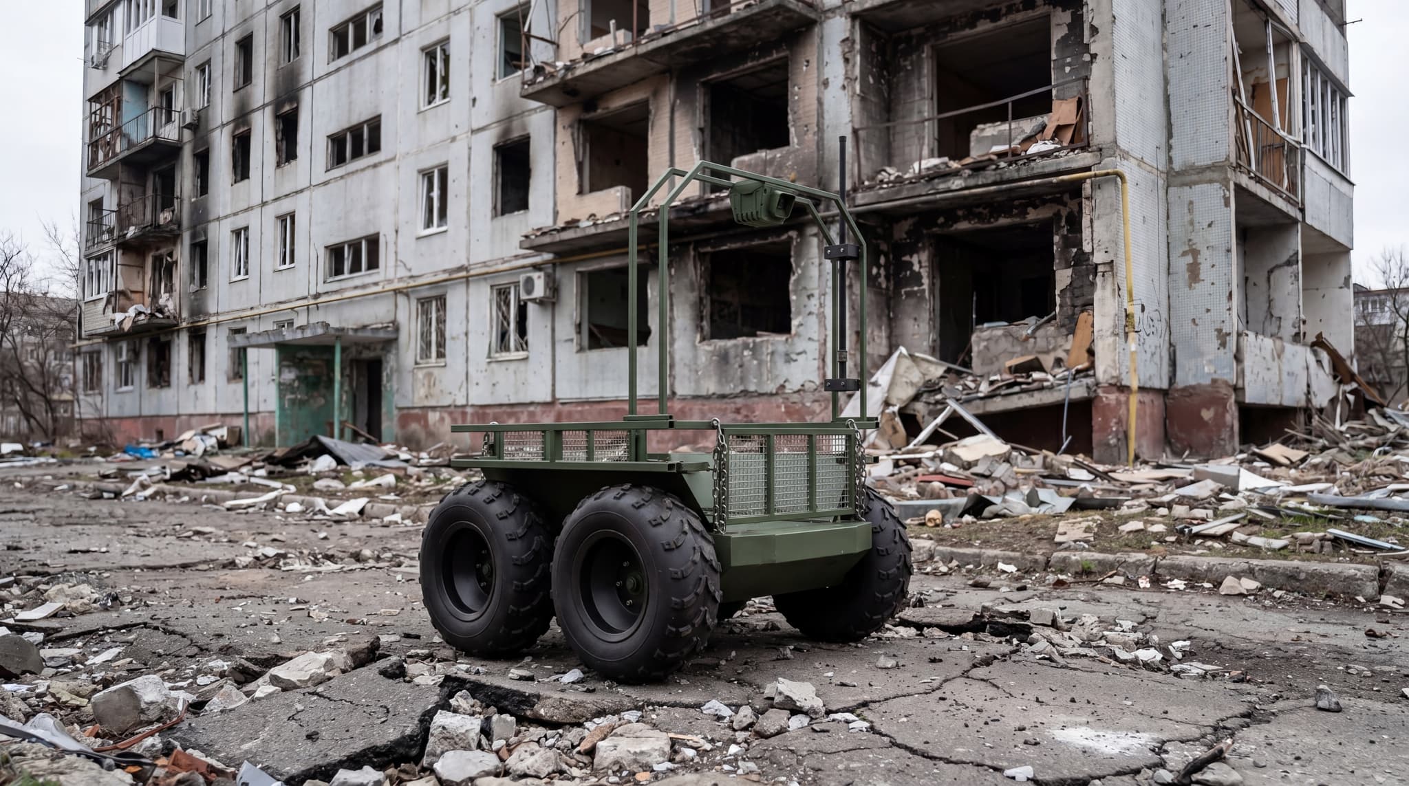 Zaruba UGV Ground Robotic Complex for Tactical Support & Remote Operations gallery 5
