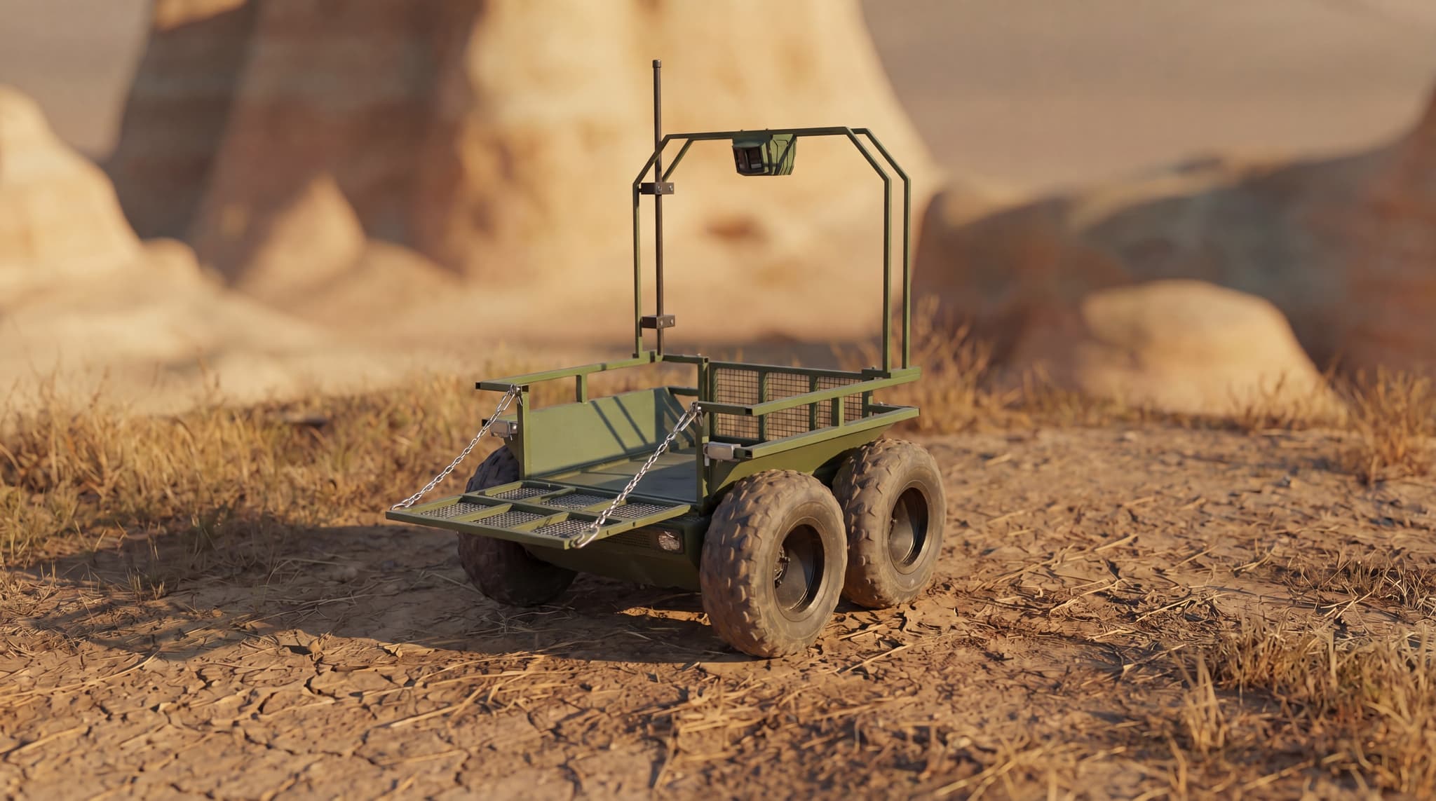 Zaruba UGV Ground Robotic Complex for Tactical Support & Remote Operations — video preview
