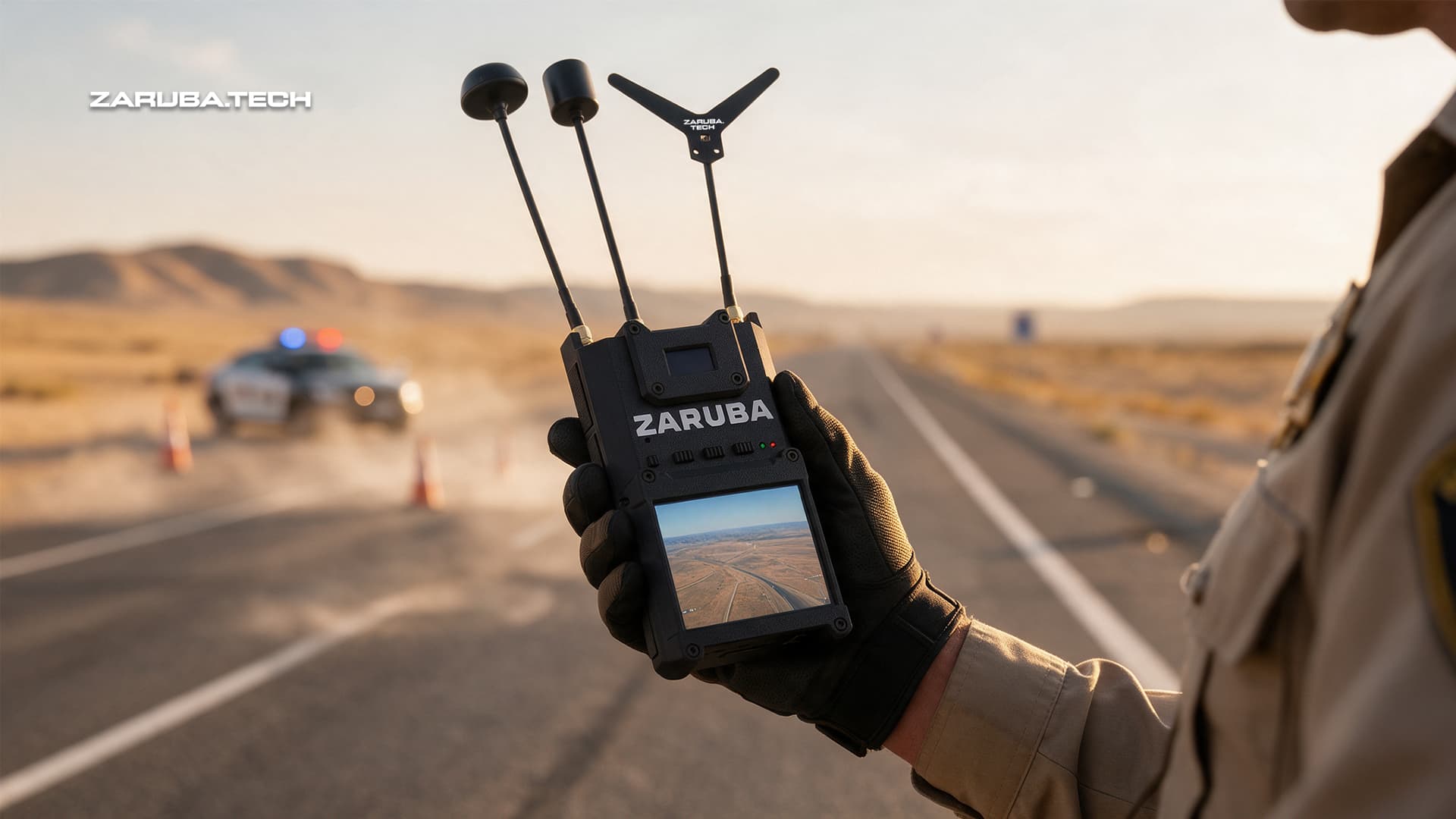 Detección portátil de drones para operaciones de las fuerzas del orden Detección portátil de drones para operaciones de las fuerzas del orden