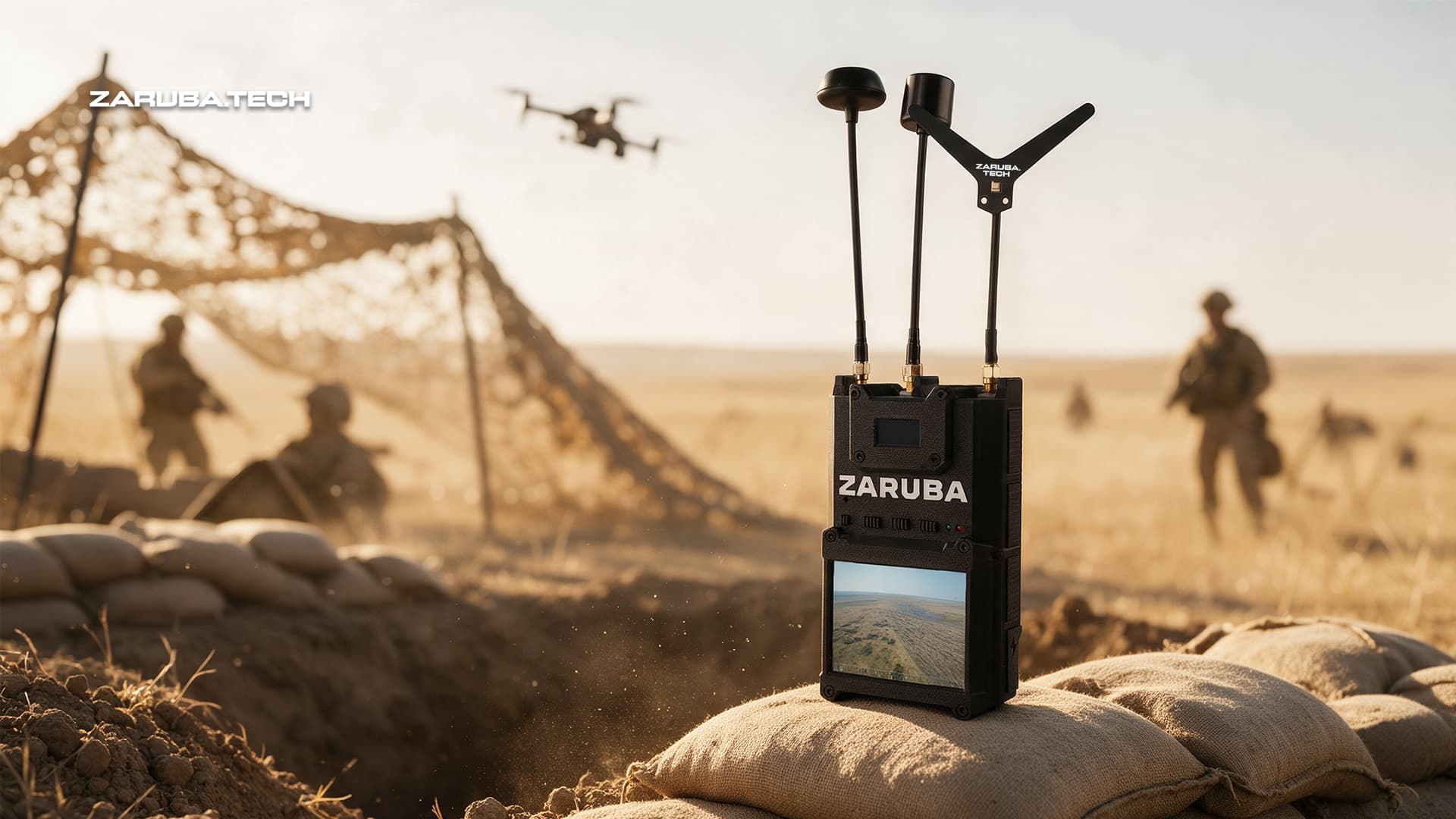Portable Drone Detection for Military and Force Protection Portable Drone Detection for Military and Force Protection