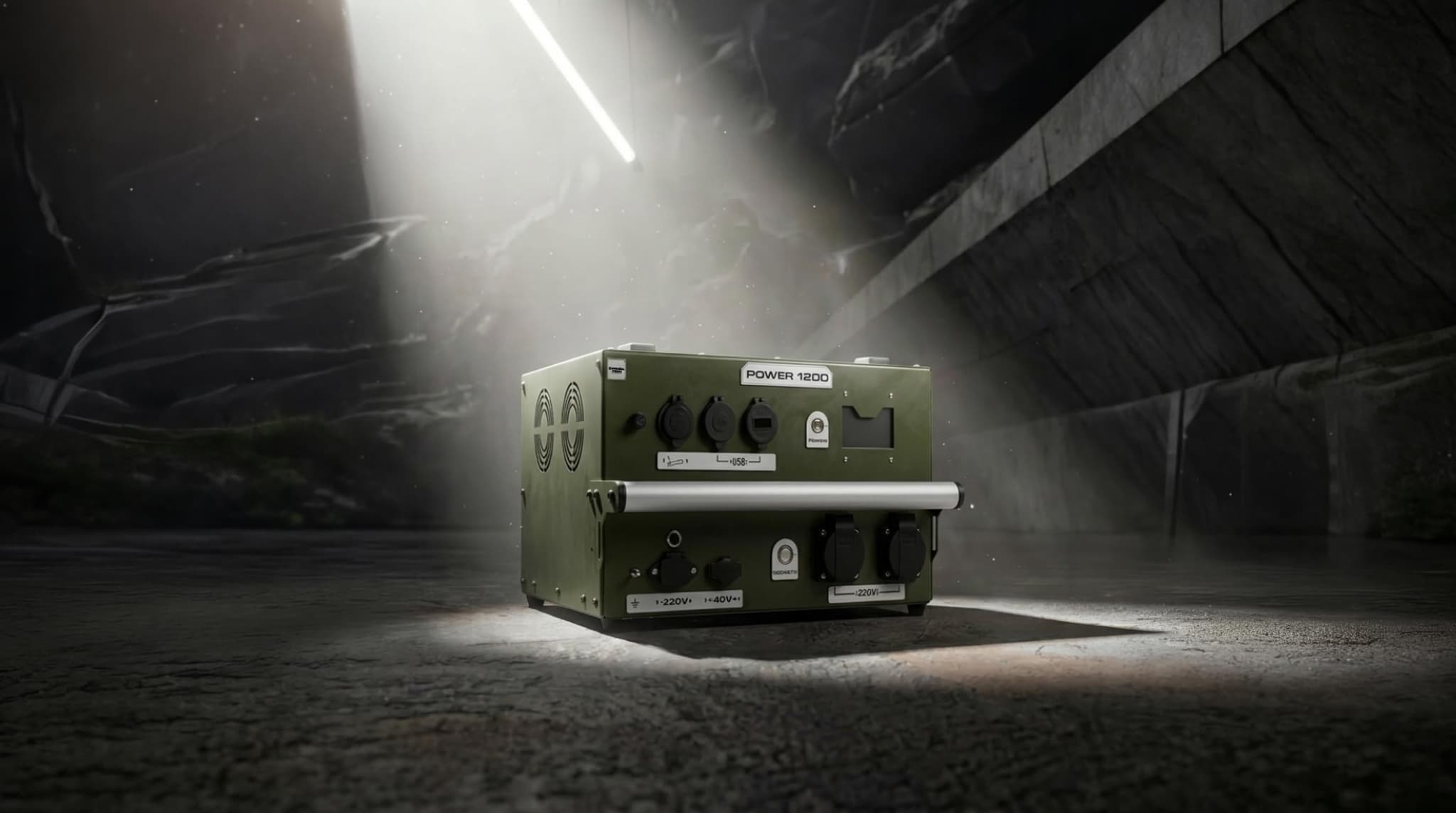 Zaruba Power Station for Field Power & Tactical Equipment Zaruba Power Station for Field Power & Tactical Equipment