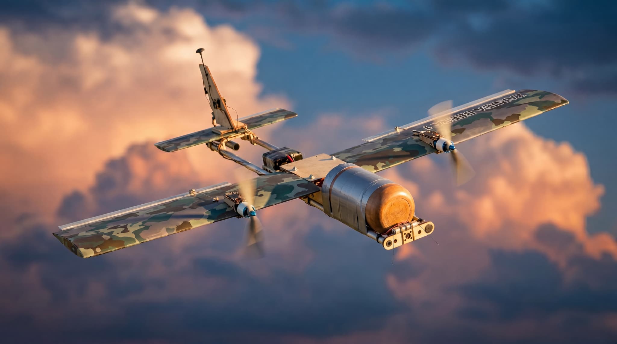 Zaruba Bebra UAV Drones for Tactical ISR, Recon & Precision Control — video preview